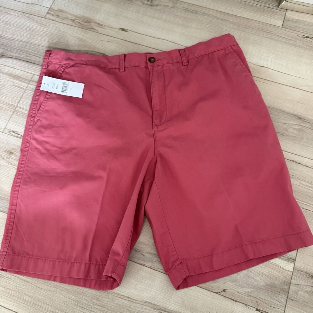 New Tommy Hilfiger Men's Size 42 Classic Fit Shorts Pink Cotton NWT